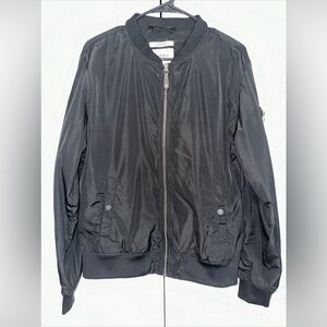 Goodfellow & Co Full Zip Lightweight Water Resistant Track Jacket M